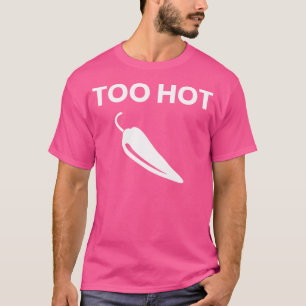 Te hete grappige chili peper t-shirt
