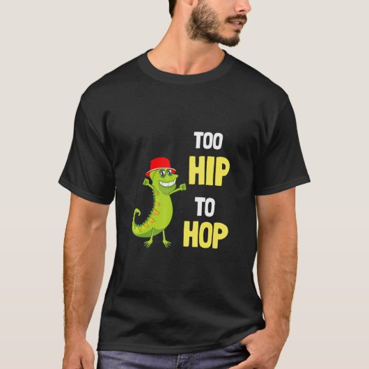 Te Hip Hop Chameleon T-shirt (Voorkant)