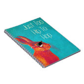 Te hip om blauw te verbergen notitieboek (Rechterzijde)