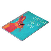 Te hip om blauw te verbergen notitieboek (Linkerzijde)