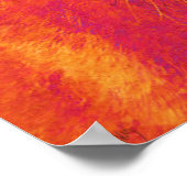 Te hip om blauw te verbergen poster (Hoek)