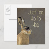 Te hoog om grijs te verbergen briefkaart (Voorkant / Achterkant)