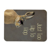 Te hoog om grijs te verbergen magneet (Horizontaal)