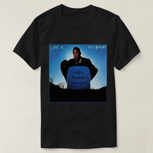 Te $hort - Het leven is... Klassieke T-Shirt (Design voorkant)