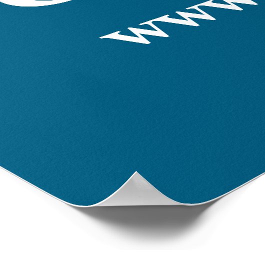 Te huur Aangepast Poster (Hoek)