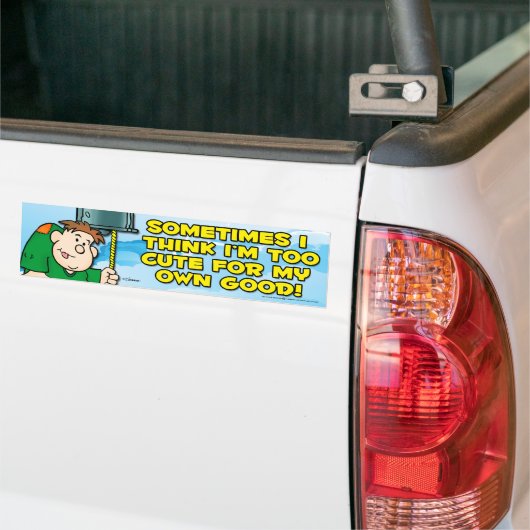 Te klappen bumpersticker (Op Truck)