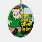 Te klappen keramisch ornament (Rechts)