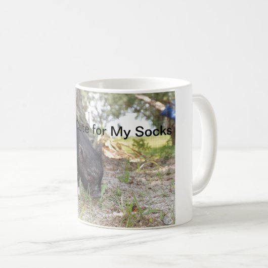 Te klappen koffiemok (Voorkant rechts)