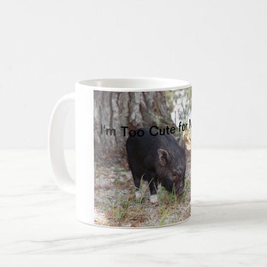 Te klappen koffiemok (Voorkant links)