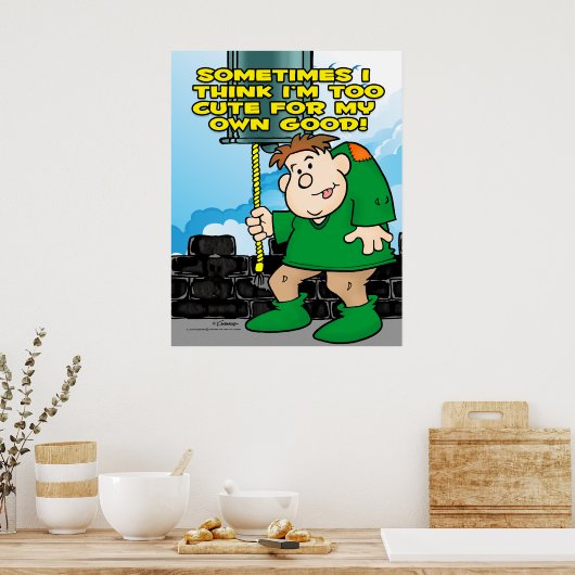 Te klappen poster (Keuken)