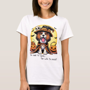 Te klein om te spook, te schattig om te weerstaan! t-shirt