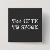 Te kletsen om te spreken vierkante button 5,1 cm (Voorkant)