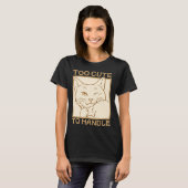 Te klokken om te hanteren t-shirt (Voorkant volledig)