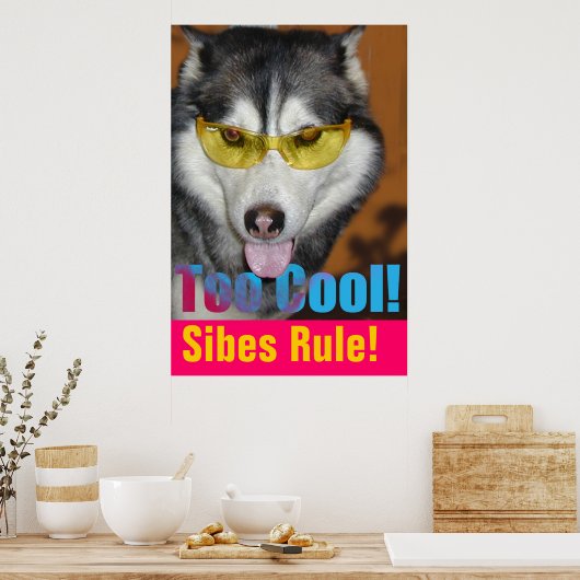 Te koel Poster (Keuken)