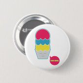 Te koel ronde button 5,7 cm (Voorkant /achterkant)
