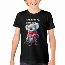 Te Koel voor Eucalyptus | Grappig Koala Kinderen T