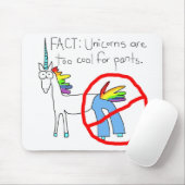 Te koel voor peuters muismat (Met muis)