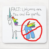 Te koel voor peuters muismat (Voorkant)