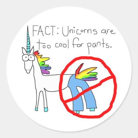 Te koel voor peuters ronde sticker (Voorkant)