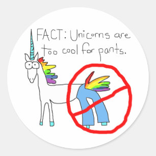 Te koel voor peuters ronde sticker