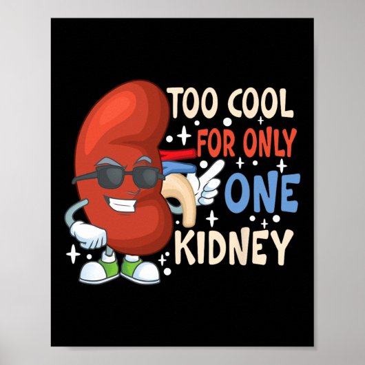 Te koel voor slechts één niertransplantaat poster (Voorkant)