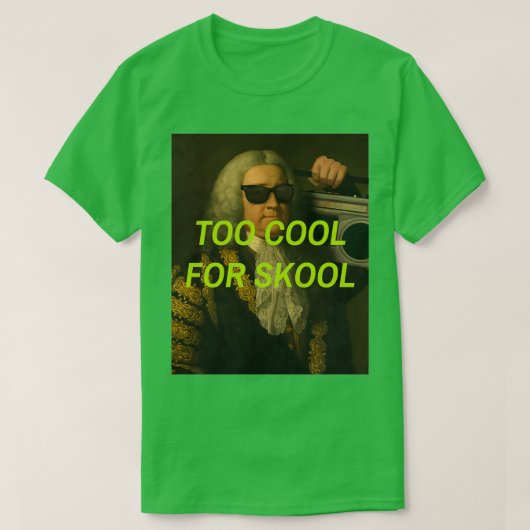 Te koel voor wollen t-shirt (Design voorkant)