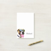 Te koele Hondenliefhebbers Post-it® Notes (Op bureau)