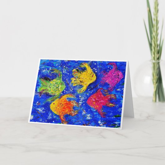 Te Koelen voor School Kaart<Blank Inside> Aankondiging (Voorkant)
