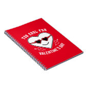 Te koelen voor Valentijnsdag antibratie Notitieboek (Rechterzijde)