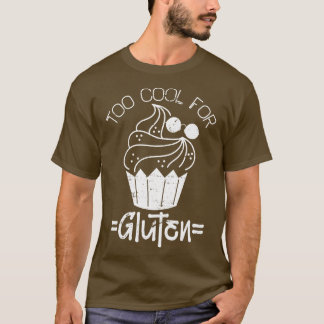 Te koelen voor vloeibaar glas t-shirt