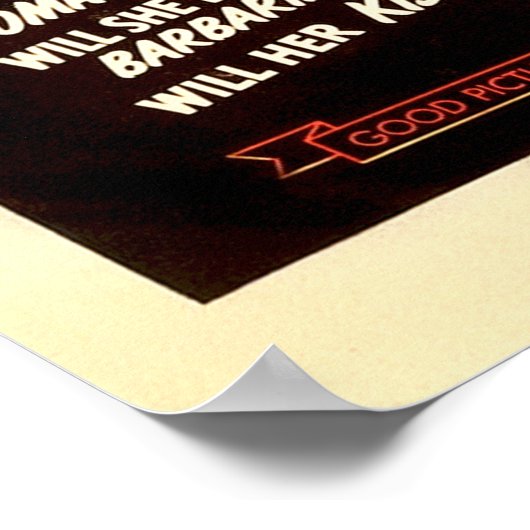 Te komen dingen -  Poster van 1936 (Hoek)