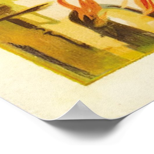 Te komen dingen -  Poster van 1936 (Hoek)