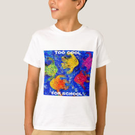 Te kool voor school T-shirt