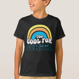 Te kool voor school t-shirt