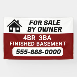 "Te koop door Eigenaar" aangepaste banner