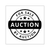 TE KOOP DOOR VEILING RUBBEREN STEMPEL (Afrduk)