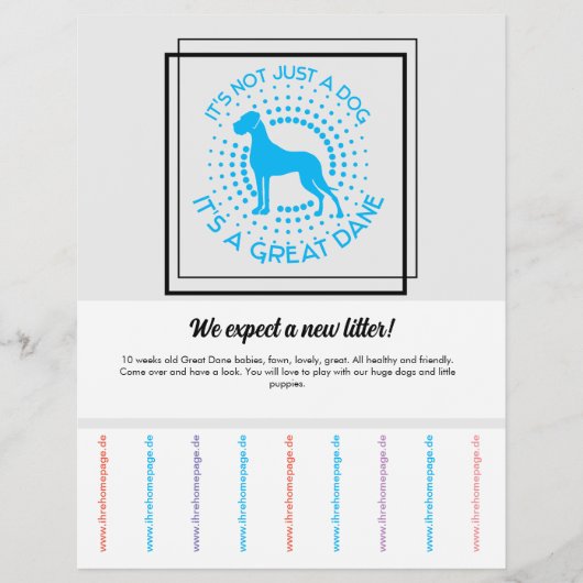 Te Koop Pups Flyer (Voorkant)