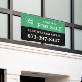 Te koop Vastgoed Aangepaste banner (Buitenkant Gebouw)