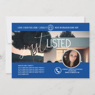 Te Koop Woning Fotobusiness Flyers Bedankkaart