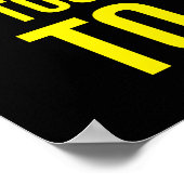 Te koppig om te stoppen - Gym, drukte, succes, Gri Poster (Hoek)