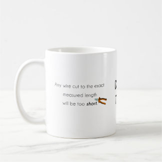 Te kort geknipt! koffiemok