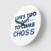 Te Korte het leven om Choss te beklimmen Ronde Klok (Hoek)