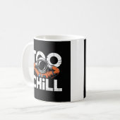 Te koud koffiemok (Voorkant links)