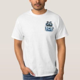 te koud om ijs te vouwen t-shirt