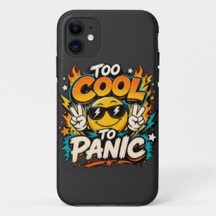 Te Koud Om In Paniek Te Raken Funny Smiley Grafisc Case-Mate iPhone Case