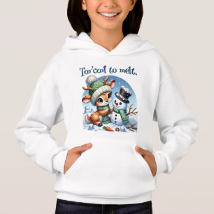 Te Koud Om Meisjes Hoodie Te Smelten