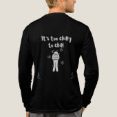 Te koud Tri-Blend shirt (Achterkant volledig)