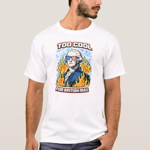 Te Koud Voor Britse Regel   Grappige Metal Punk T-shirt