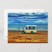 Te koud voor ijskap!? briefkaart (Voorkant / Achterkant)