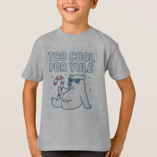 Te Koud voor Kerstmis T-shirt – Grappige Ijsbeer